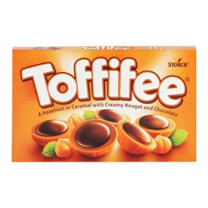 Toffifee - Lískové ořechy v karamelu