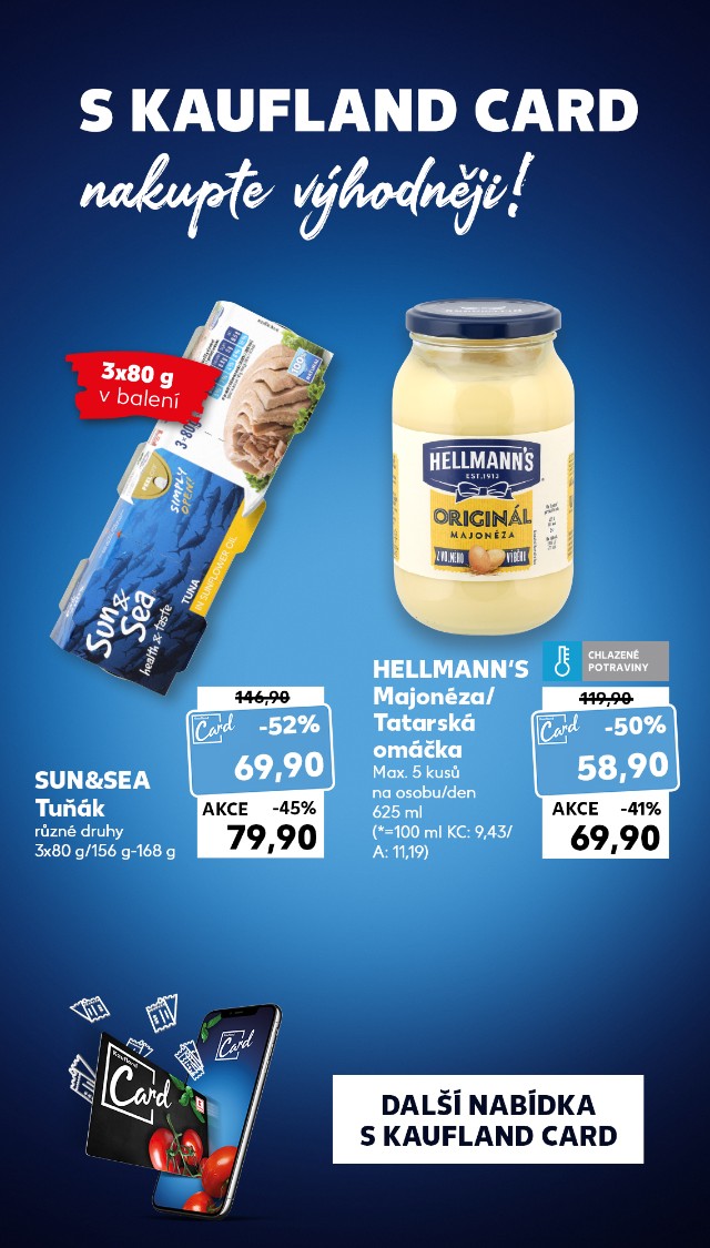 Já chci víc slev - Proto je Kaufland Card moje nová volba.