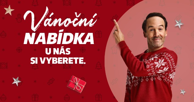 Vánoční nabídka. U nás si vyberete.