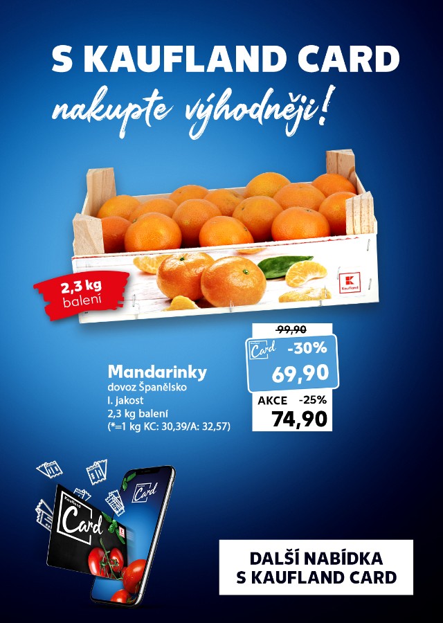 S Kaufland Card nakupte výhodněji