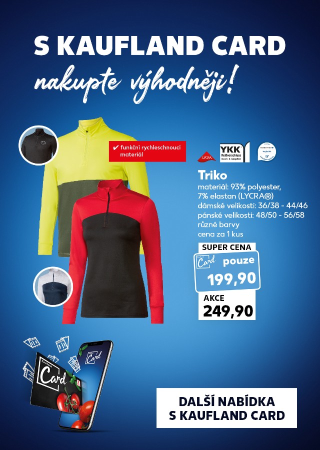S Kaufland Card nakupte výhodněji!