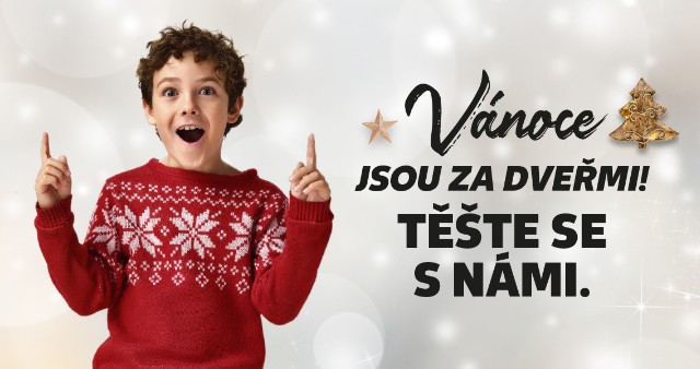 Vánoce jsou za dveřmi! Tešte se s námi.
