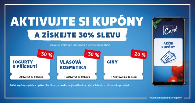 Aktivujte si kupóny a získejte slevu!