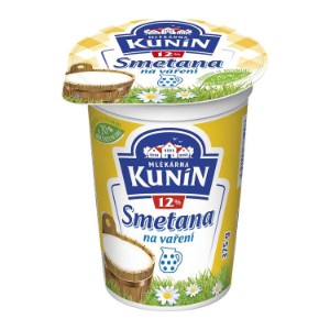 Kunín - Smetana na vaření