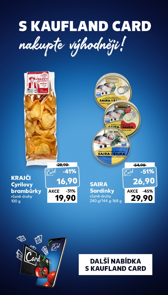 Já chci víc slev - Proto je Kaufland Card moje nová volba.