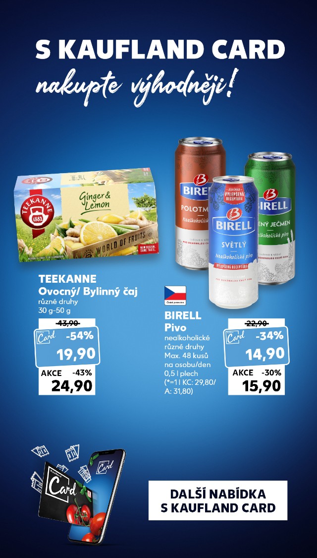 Já chci víc slev - Proto je Kaufland Card moje nová volba.