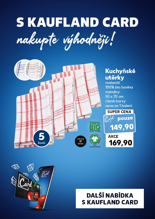 S Kaufland Card nakupte výhodněji!