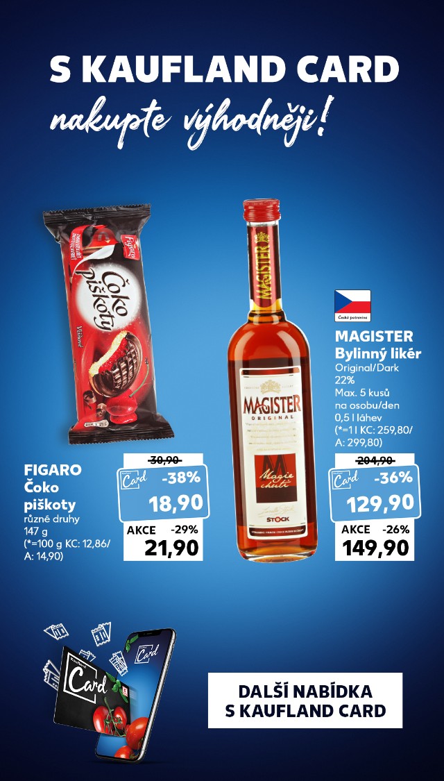 Já chci víc slev - Proto je Kaufland Card moje nová volba.