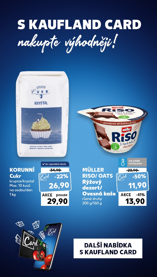 Já chci víc slev - Proto je Kaufland Card moje nová volba.