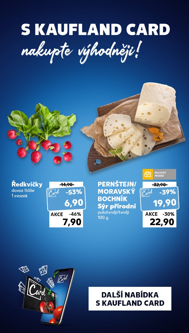 Já chci víc slev - Proto je Kaufland Card moje nová volba.