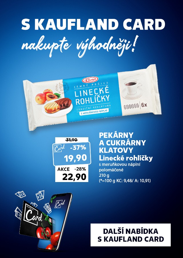 S Kaufland Card nakupte výhodněji!