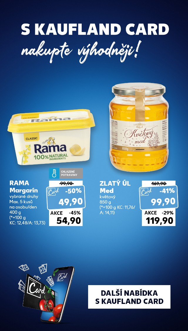 Já chci víc slev - Proto je Kaufland Card moje nová volba.