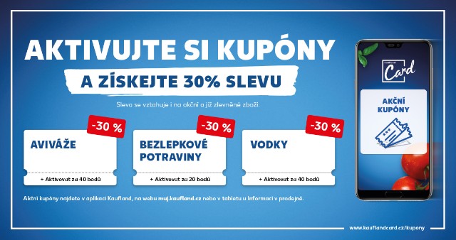 Aktivujte si kupóny a získejte slevu!