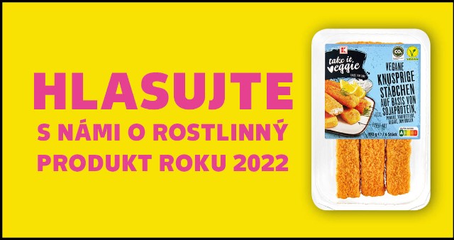 Hlasujte s námi o Rostlinný produkt roku 2022