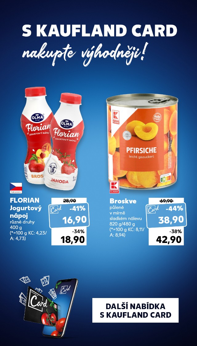 Já chci víc slev - Proto je Kaufland Card moje nová volba.