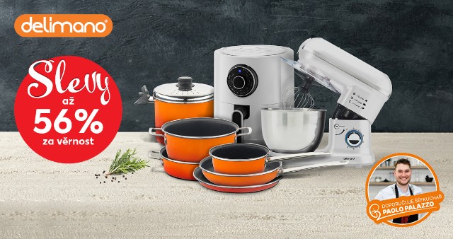 Delimano - Slevy až 56 % za věrnost