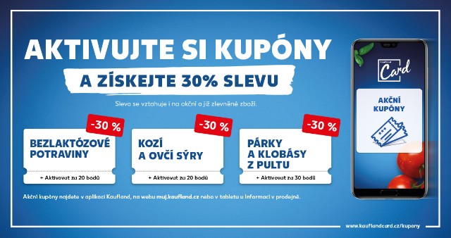 Aktivujte si kupóny a získejte slevu!