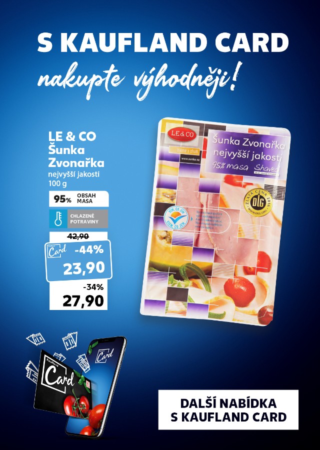 S Kaufland Card nakupte výhodněji