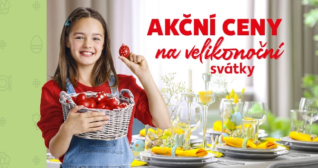 Akční ceny na velikonoční svátky