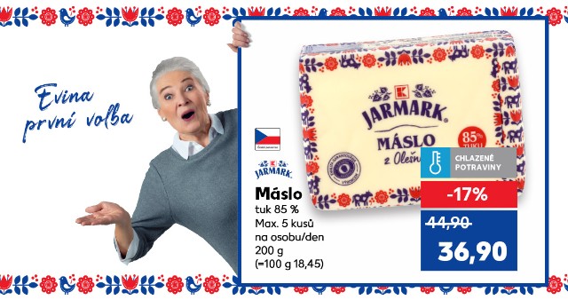 Evina první volba - K-Jarmark - Máslo