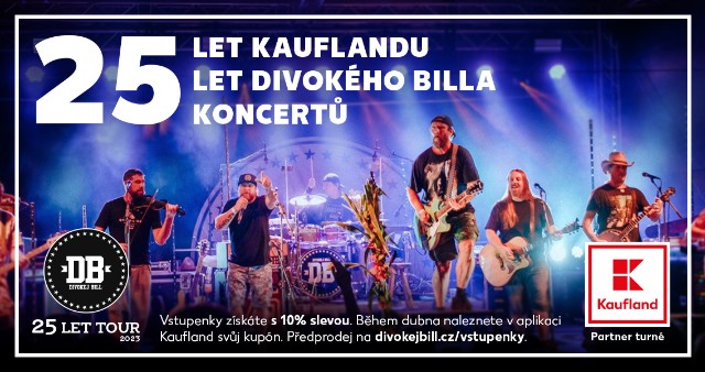 25 let Kauflandu, 25 let Divokého Billa, 25 koncertů
