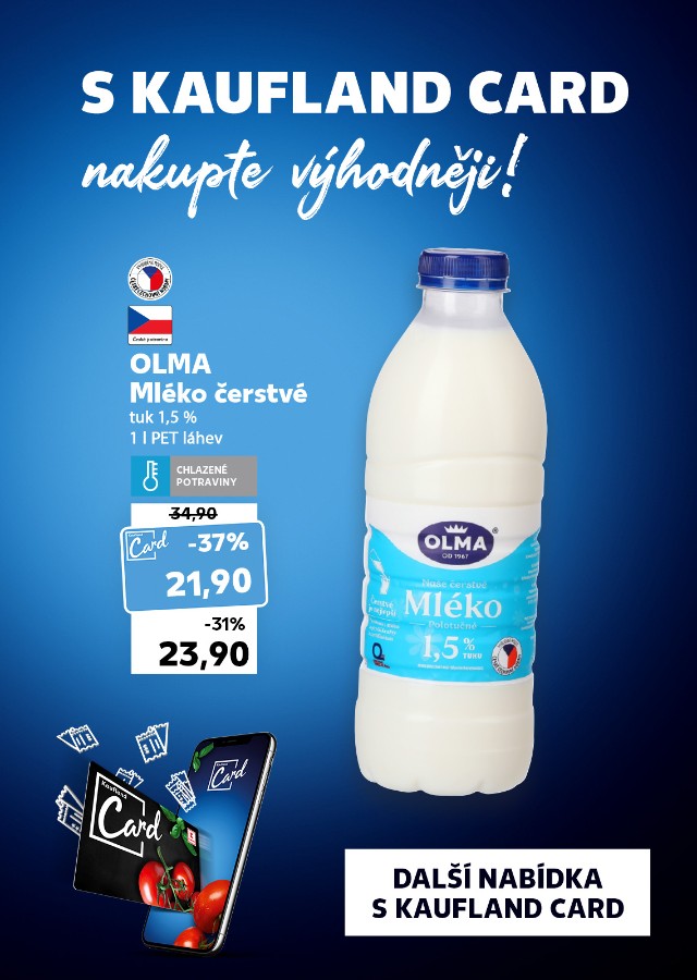 S Kaufland Card nakupte výhodněji