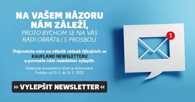 Pomozte nám vylepšit náš newsletter!
