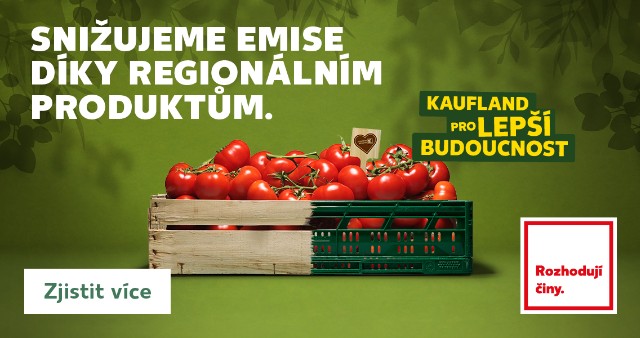 Snížujeme emise díky regionálním produktům.