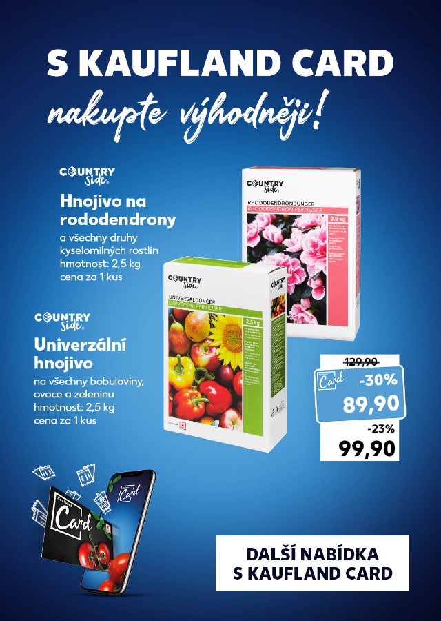 S Kaufland Card nakupte výhodněji