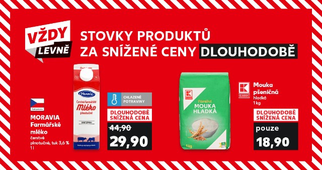 Vždy levně - Stovky produktů za snížené ceny - Dlouhodobě