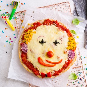 Super rychlá dětská pizza s úsměvem