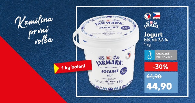 Kamilina první volba - K-Jarmark - Jogurt