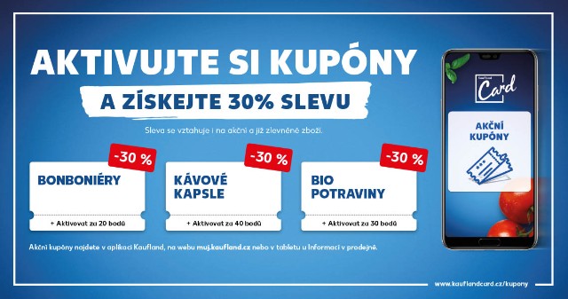 Aktivujte si kupóny a získejte slevu!