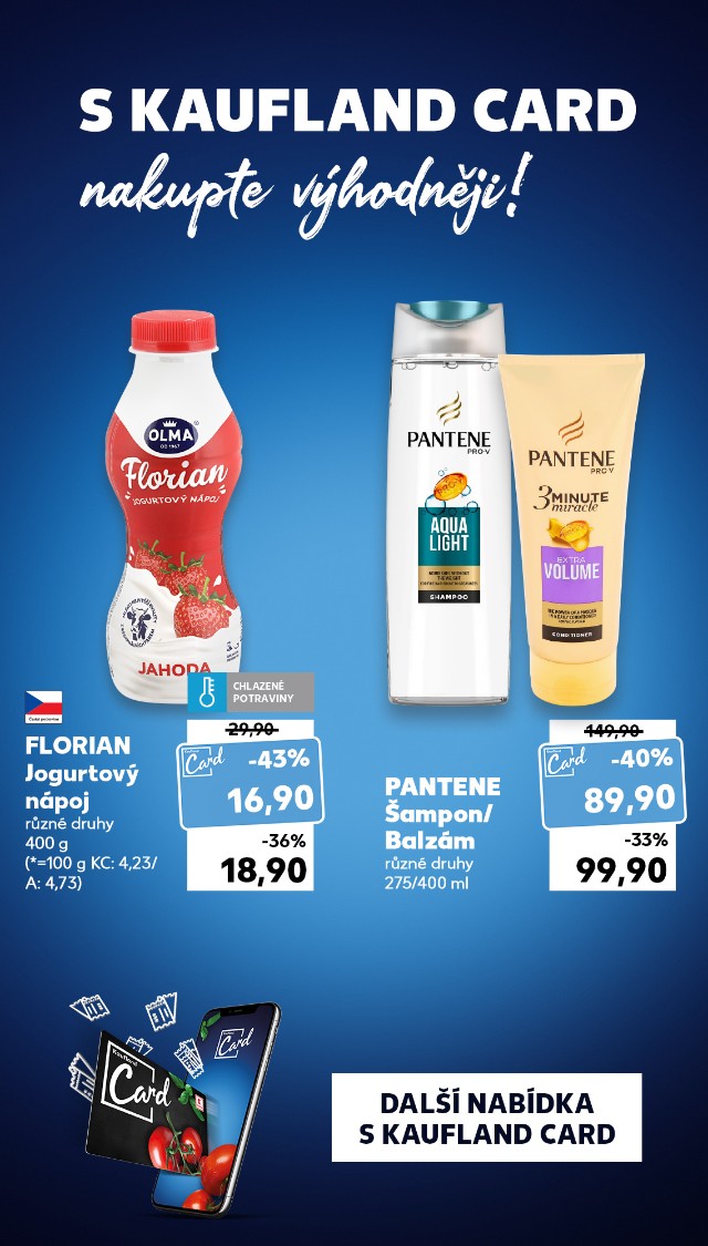 S Kaufland Card nakupte výhodněji!
