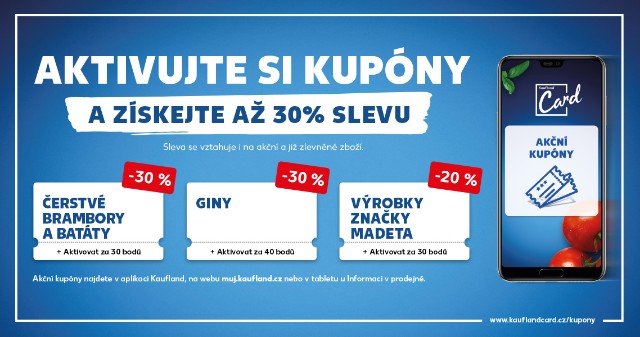 Aktivujte si kupóny a získejte slevu!