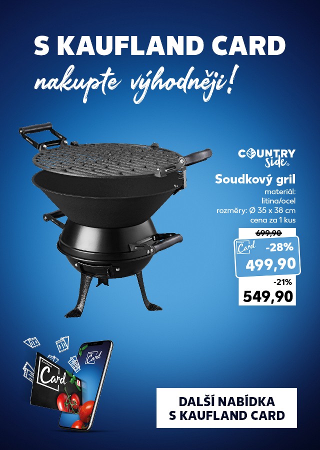 S Kaufland Card nakupte výhodněji!
