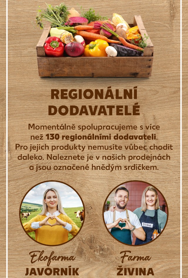 Z lásky k regionům.