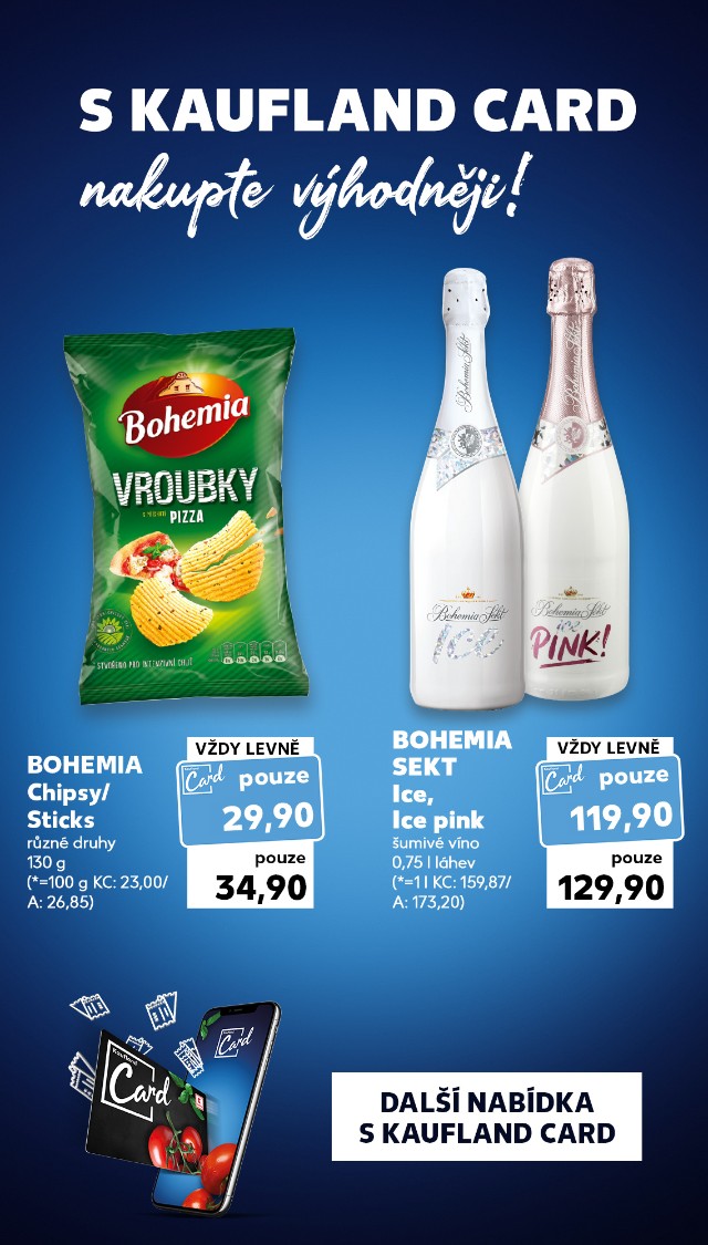 S Kaufland Card nakupte výhodněji!