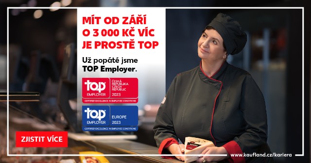 TOP Employer - Již popáté.