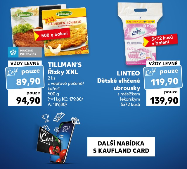 Nejlepší cena pro Česko s Kaufland Card