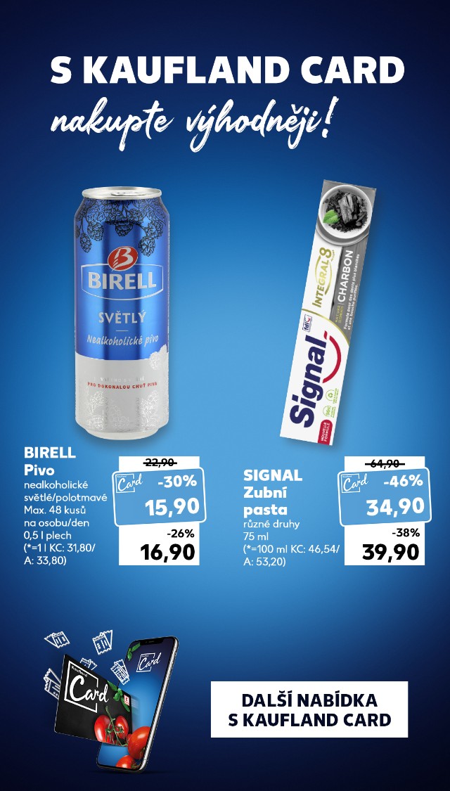 S Kaufland Card nakupte výhodněji!
