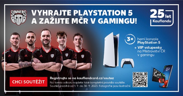 Vyhrajte Playstation 5
