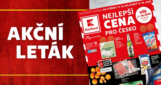 Nejlepší cena pro Česko - Vše za 10/20 Kč