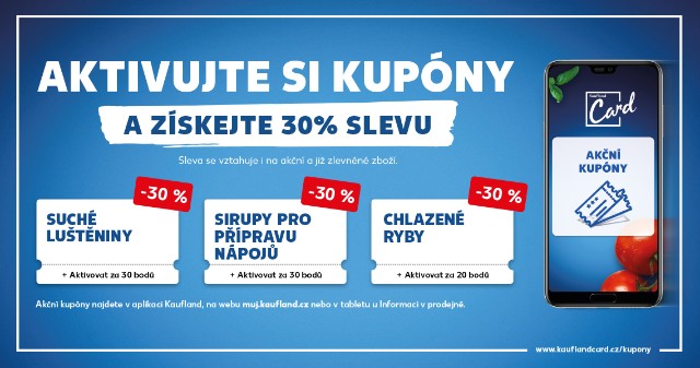 Aktivujte si kupóny a získejte slevu!
