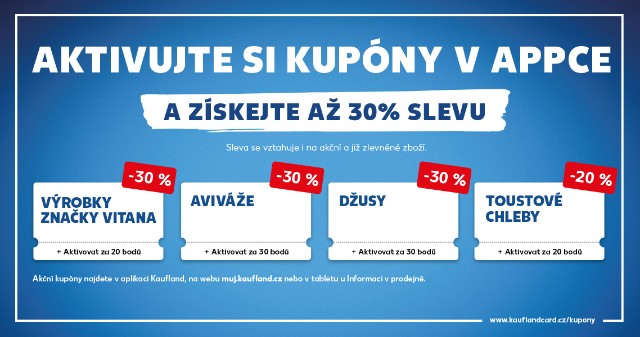 Aktivujte si kupóny a získejte slevu!