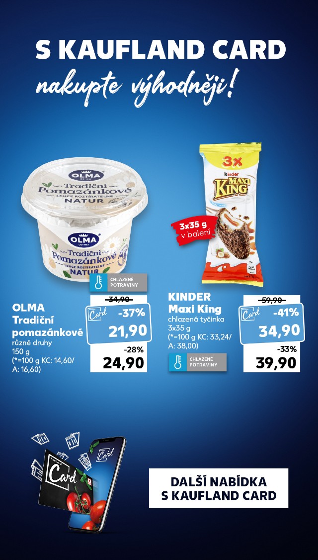 S Kaufland Card nakupte výhodněji!