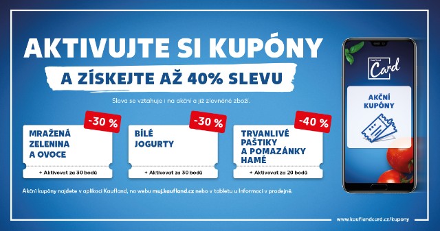 Aktivujte si kupóny a získejte slevu!