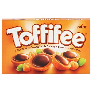 Toffifee - Lískové ořechy v karamelu
