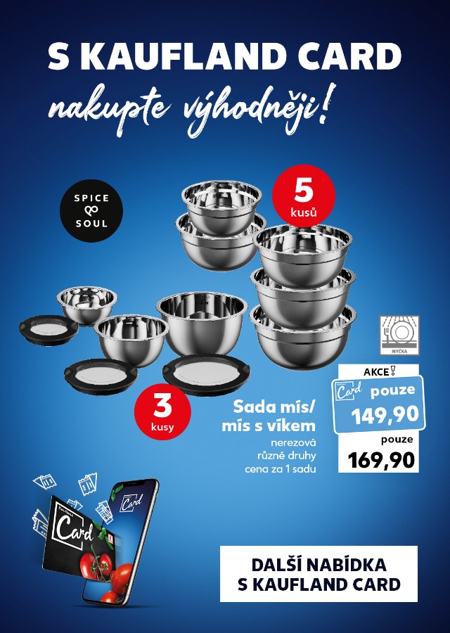 S Kaufland Card nakupte výhodněji!