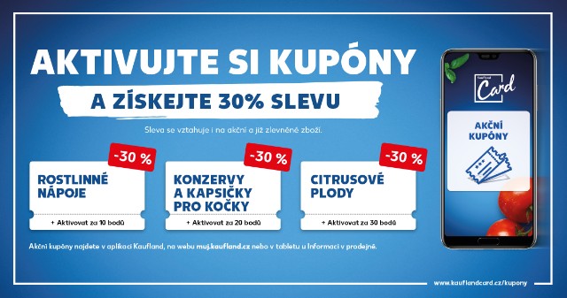 Aktivujte si kupóny a získejte slevu!